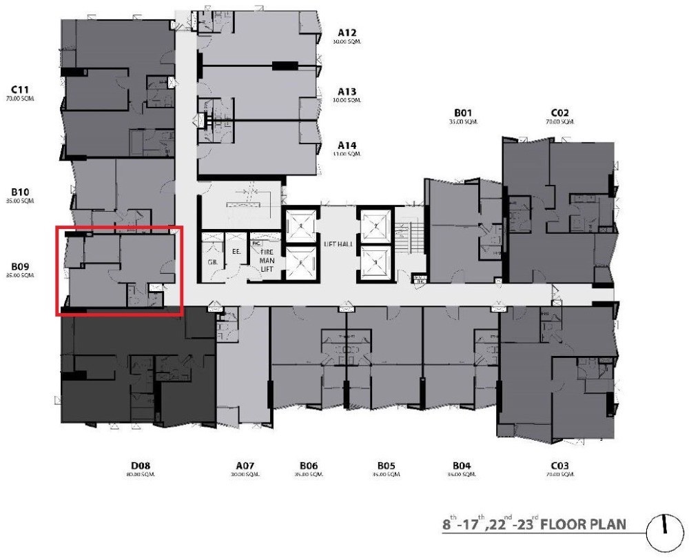 Rhythm Ekkamai 1 Bedroom 16th Floor